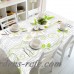 Pastoral 3D mantel blanco Morning Glory patrón impermeable lavado espesar rectangular MESA DE BODA paño textil hogar ali-94132163